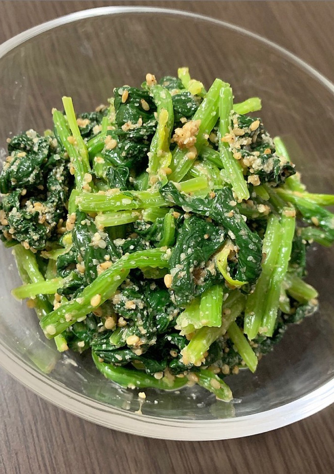 ほうれん草の胡麻和え-レシピのメイン写真