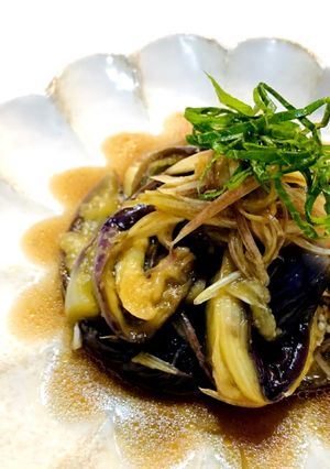 揚げない!ナスの揚げ浸し風-レシピのメイン写真