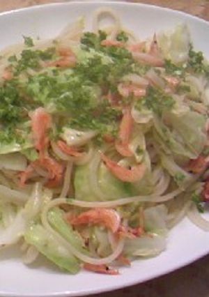 10分でできる桜えびと春キャベツのパスタ-レシピのメイン写真