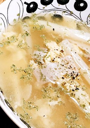 ホワイトアスパラの茹で汁スープ-レシピのメイン写真
