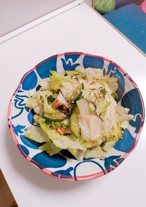 ☆お店の味！すぐ出来る！レタスのサラダ☆-レシピのメイン写真