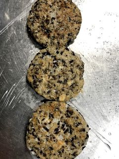 離乳食 ひじきとしらすのおやき-レシピのメイン写真