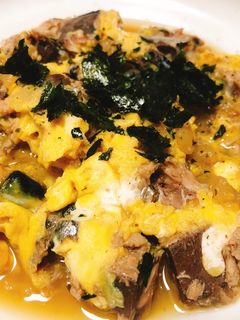 鯖缶卵とじ-レシピのメイン写真