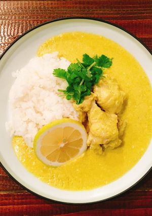 レモンクリームカレー-レシピのメイン写真