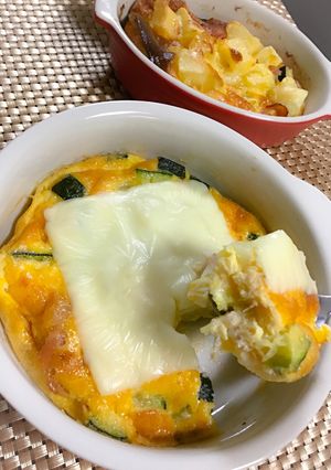 超簡単！ズッキーニ&じゃがいものキッシュ-レシピのメイン写真