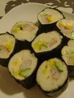 パンで海苔巻き~☆-レシピのメイン写真