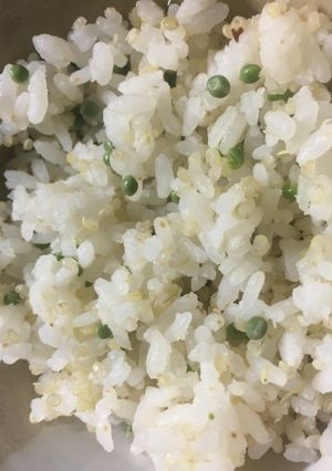 カラスノエンドウの豆ご飯-レシピのメイン写真