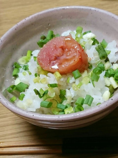私の好きな明太子ごはん~(*ˆ﹀ˆ*).-レシピのメイン写真