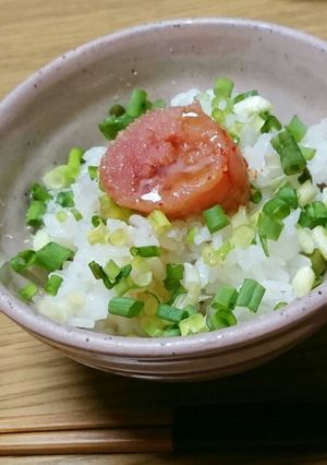 私の好きな明太子ごはん～(＊ˆ﹀ˆ＊).-レシピのメイン写真