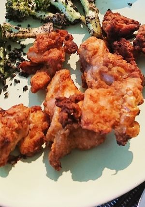 オーブン&米粉de揚げない簡単唐揚げ-レシピのメイン写真