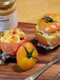 トマトのオーブンチーズ焼き-レシピのメイン写真