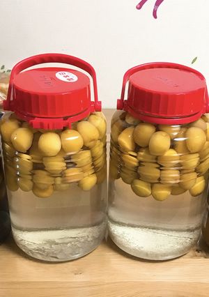 黄色い完熟梅で梅酒-レシピのメイン写真