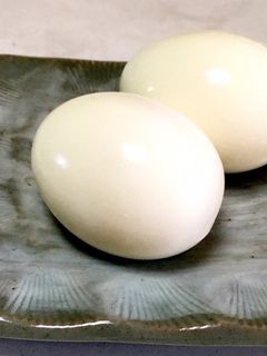 つるんと ゆで玉子-レシピのメイン写真