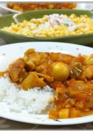 トマトカレー-レシピのメイン写真