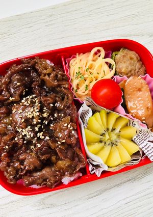 スタミナ満点☆牛肉のしぐれ煮弁当-レシピのメイン写真