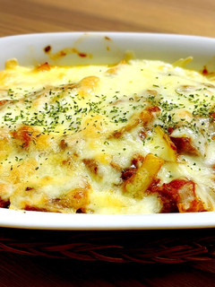 サバ缶で☆トマトカレーポテトグラタン-レシピのメイン写真