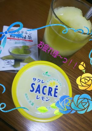 暑さ戻りに【爽やかドリンク☺️❤️】-レシピのメイン写真