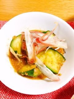 夏!簡単☆きゅうりのミョウガ風味-レシピのメイン写真