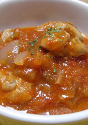 つわりを乗り切る！②トマト煮込み-レシピのメイン写真