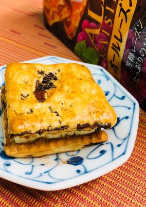 オールレーズンでプチリッチサンド-レシピのメイン写真