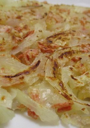 カンタン♪揚げない玉ねぎのかき揚げ☆-レシピのメイン写真
