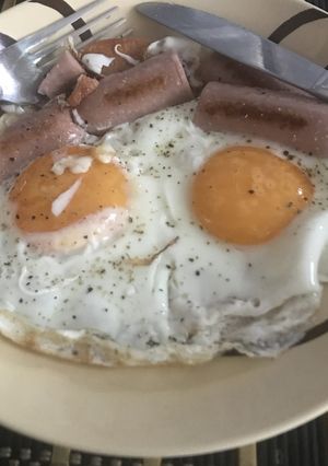 魚肉ソーセージエッグ-レシピのメイン写真