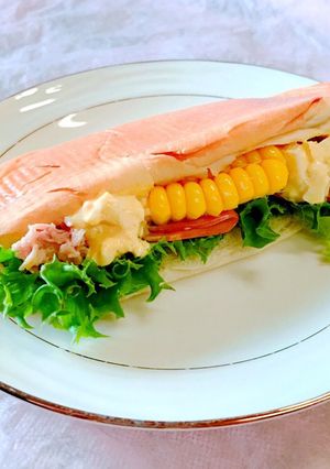 超熟ロールで、ピタパン風サンド-レシピのメイン写真