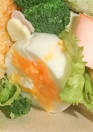 キャラ弁♪専用の道具無しの星型ゆで卵-レシピのメイン写真