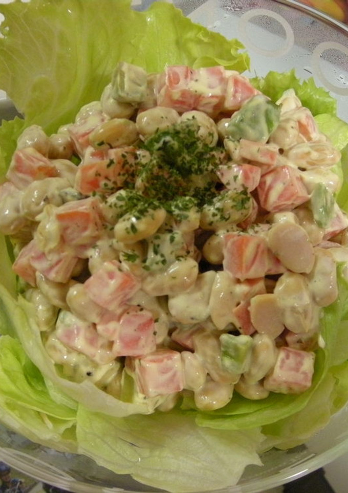 大豆のマヨ和えサラダ-レシピのメイン写真