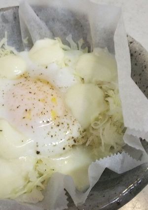簡単レンジで玉子-レシピのメイン写真