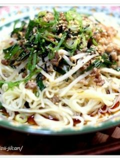 スタミナ冷やし中華-レシピのメイン写真