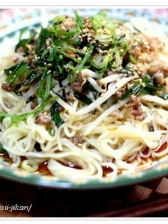 スタミナ冷やし中華-レシピのメイン写真