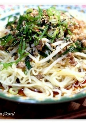 スタミナ冷やし中華-レシピのメイン写真