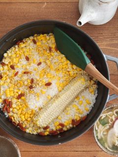 とうもろこしとクコの実の薬膳ご飯-レシピのメイン写真