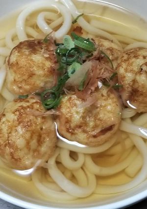たこ焼うどん-レシピのメイン写真