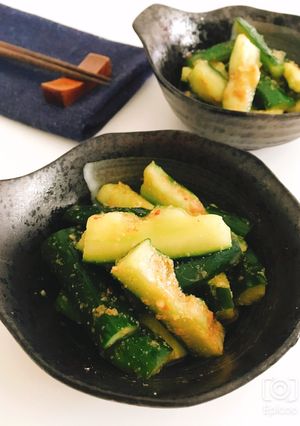 簡単韓国風ピリ辛たたききゅうり-レシピのメイン写真