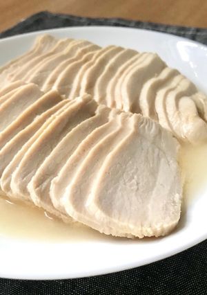 レンジでサラダチキン☆レモンだれ-レシピのメイン写真