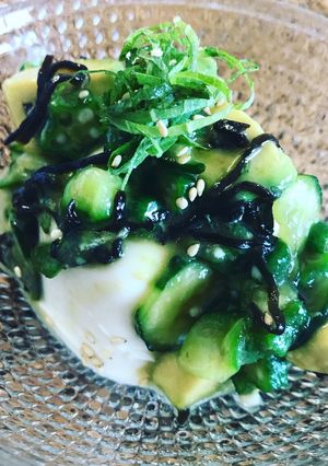 おくらとアボカドの塩昆布冷奴-レシピのメイン写真