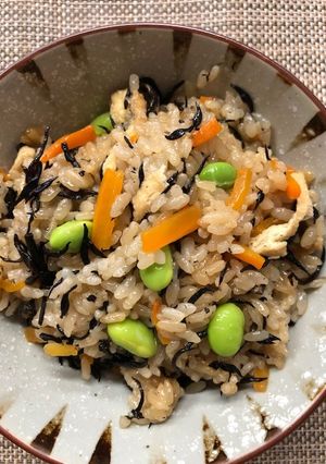 ひじきご飯-レシピのメイン写真
