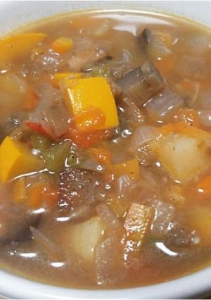 【トマト缶で】野菜スープ-レシピのメイン写真