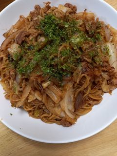 キムチ焼きそば-レシピのメイン写真