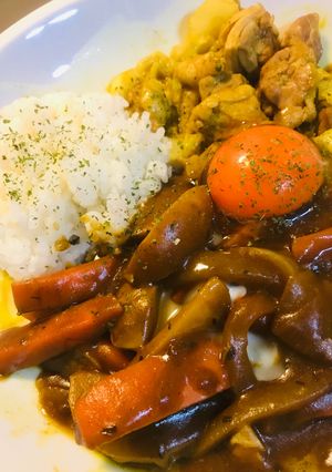 野菜カレー●たまかけ野菜カレー-レシピのメイン写真