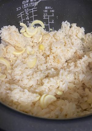 簡単！ハチクごはん(筍ご飯)-レシピのメイン写真