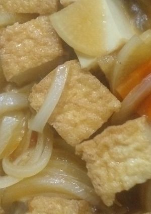 根菜と厚揚げの煮物-レシピのメイン写真