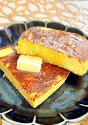 罪悪感ゼロ♪米粉のフレンチトースト♡-レシピのメイン写真
