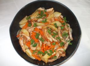 豚肉野菜炒めナポリタン風♪簡単ケチャップ-レシピのメイン写真