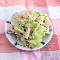 รูปของ 春キャベツとれんこんとしらすのマヨ和え♪