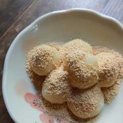 รูปของ 固くならない♪豆腐で簡単☆盆だんご