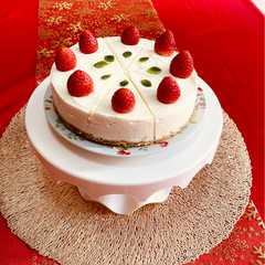 รูปของ 昔ながらの鉄板レアチーズケーキ