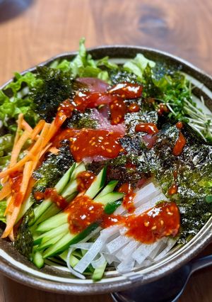 フェドッパプ　韓国風海鮮丼-レシピのメイン写真